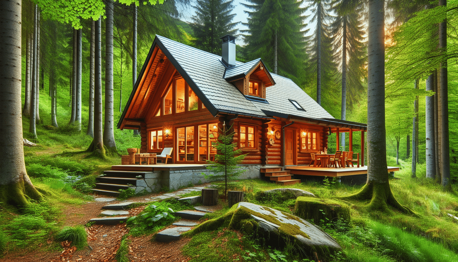 Cabaña de Ensueño de 24,2 m²: Tu Refugio Perfecto en la Naturaleza