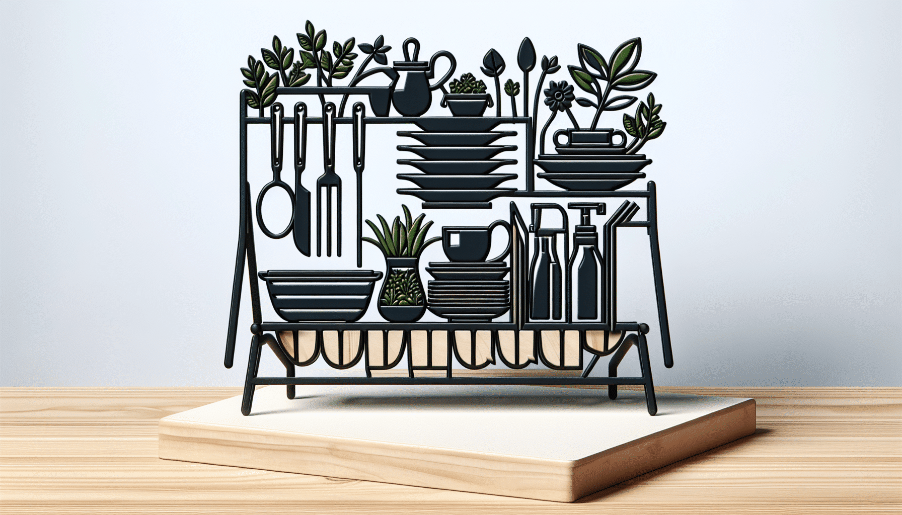 Carrefour Revoluciona Cocinas Pequeñas con su Escurreplatos Plegable