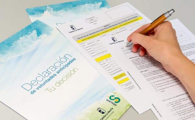 Castilla-La Mancha alcanza un récord de inscripciones de voluntades anticipadas en 2024 según el registro de la comunidad autónoma