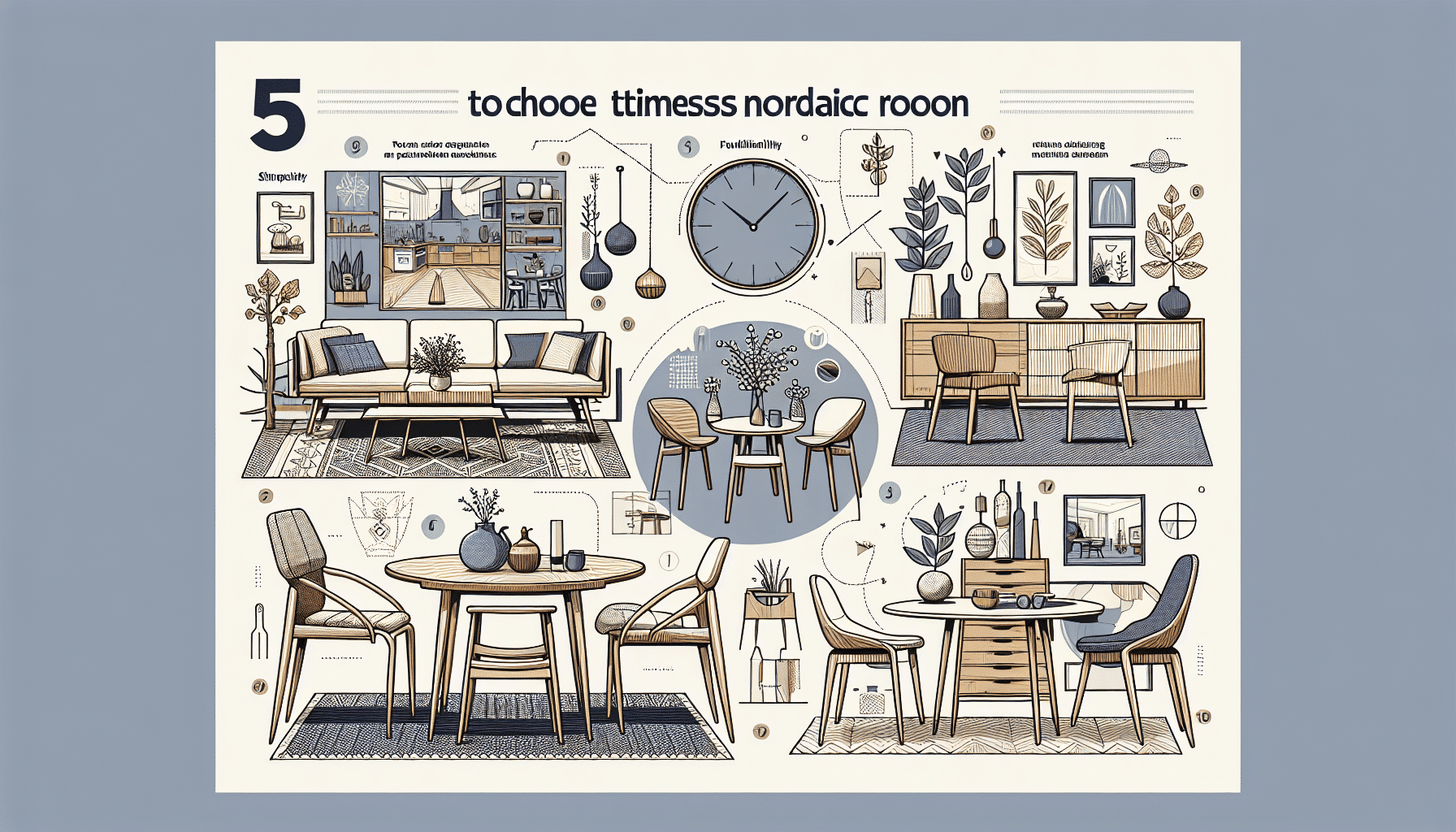 Descubre las Ventajas de los Comedores Nórdicos Atemporales: Cinco Razones para Elegirlos