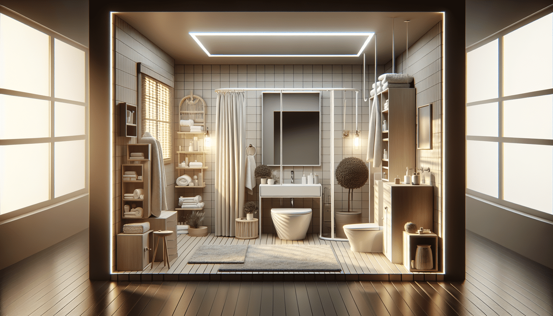 Optimiza Cada Rincón: Estrategias para Ampliar el Espacio en Baños Pequeños