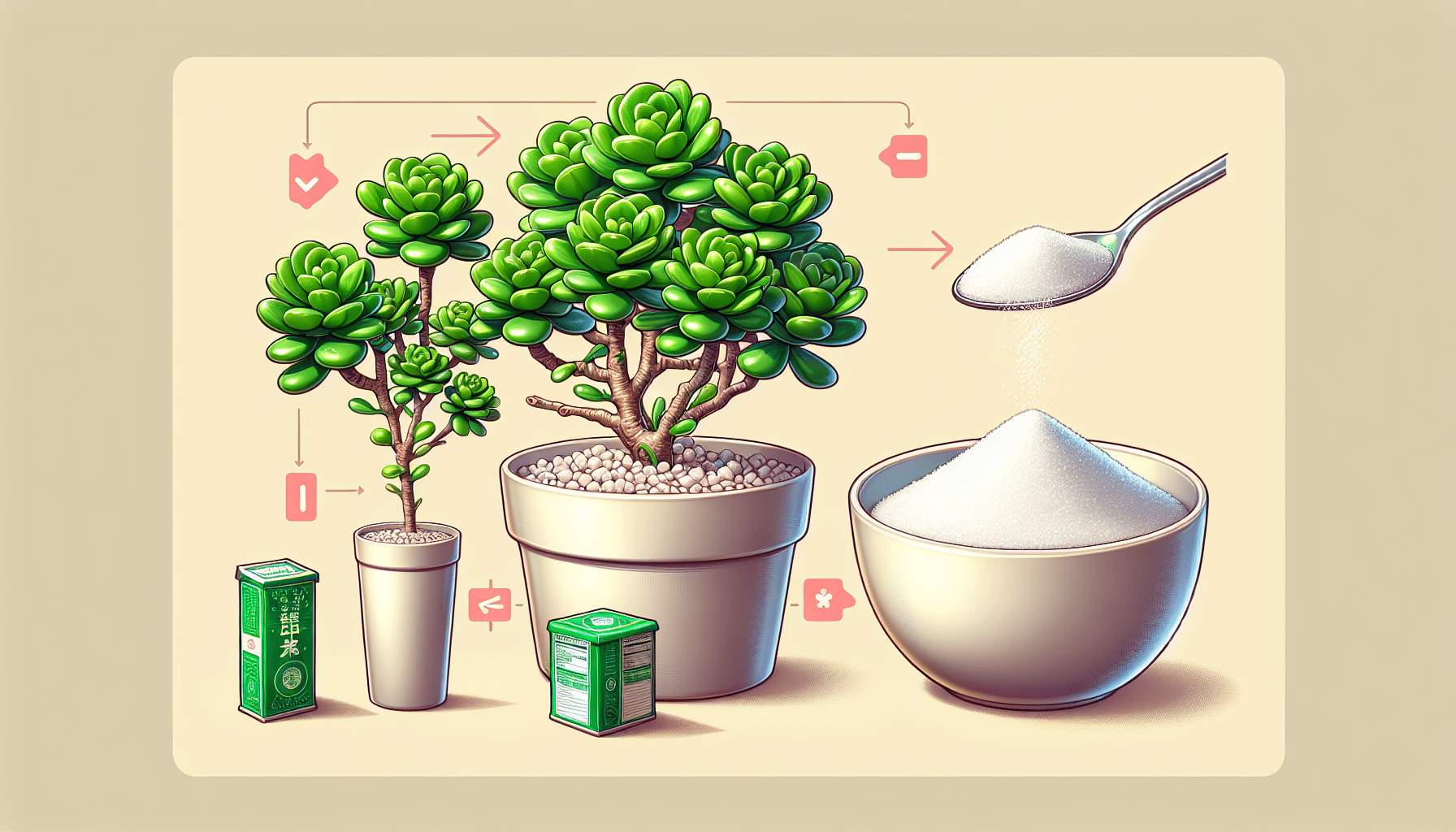 Secretos para una Floración Rápida del Árbol de Jade: El Poder del Azúcar