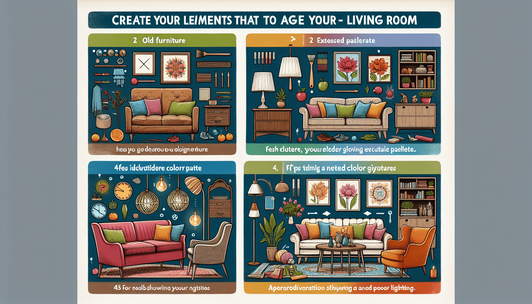 Renueva Tu Salón: Consejos de Diseñadores Para Evitar Errores de Decoración Comunes