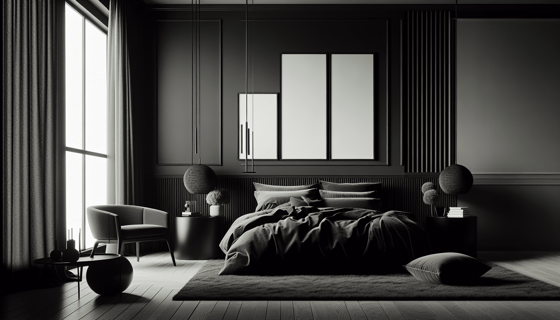 Dormitorios en Negro: Un Toque de Elegancia y Modernidad en tu Espacio