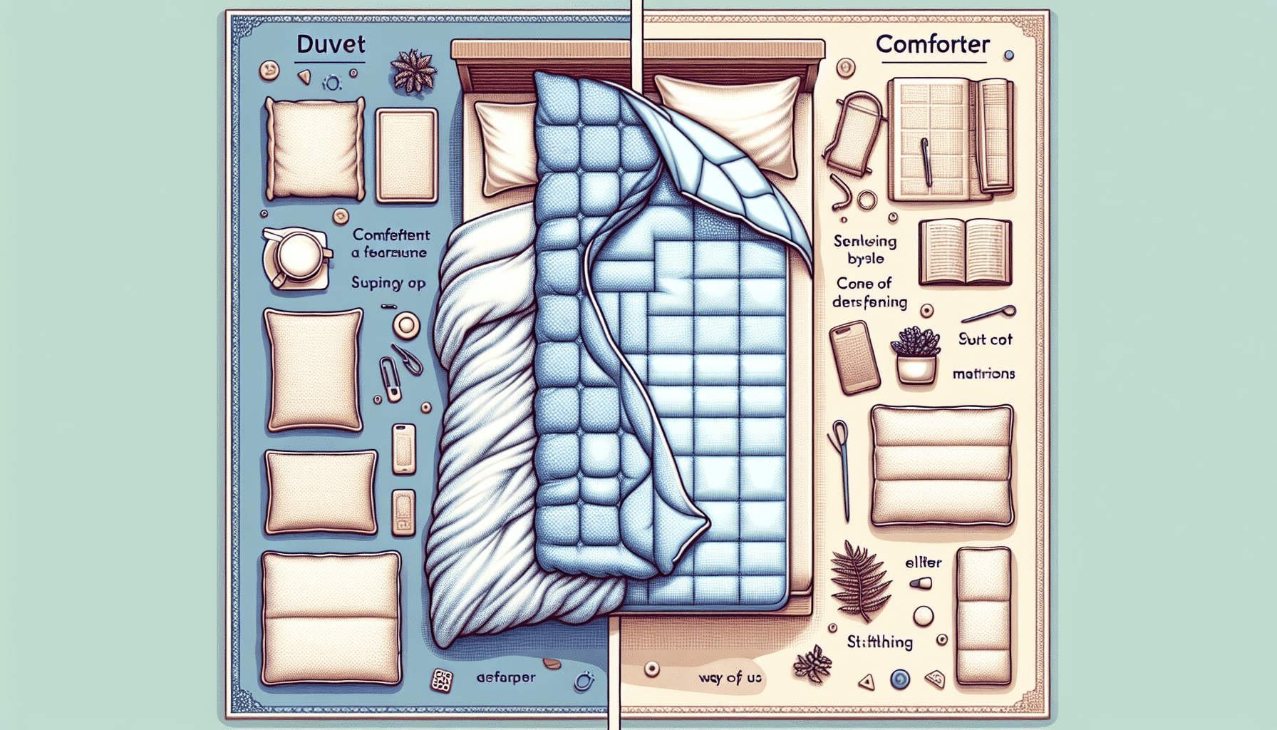 Edredón vs. Nórdico: Principales Diferencias y Cómo Elegir el Adecuado