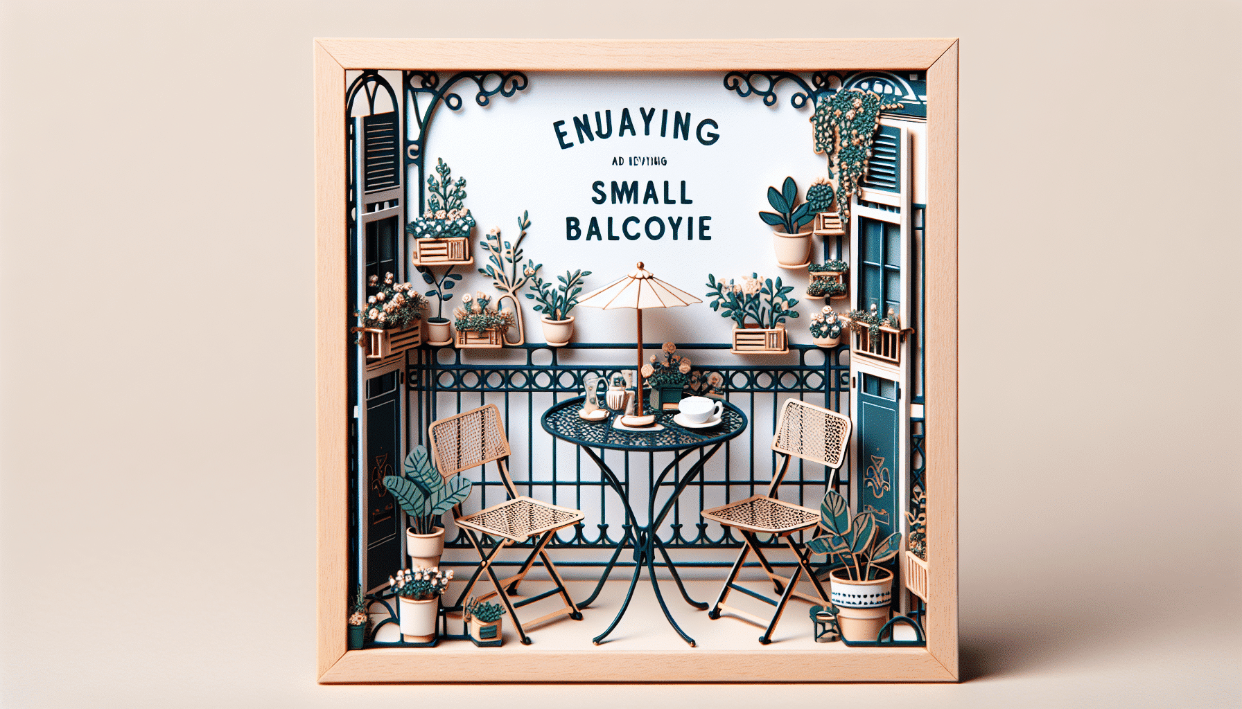 Transforma tu Balcón con la Elegante Mesa de Maisons du Monde