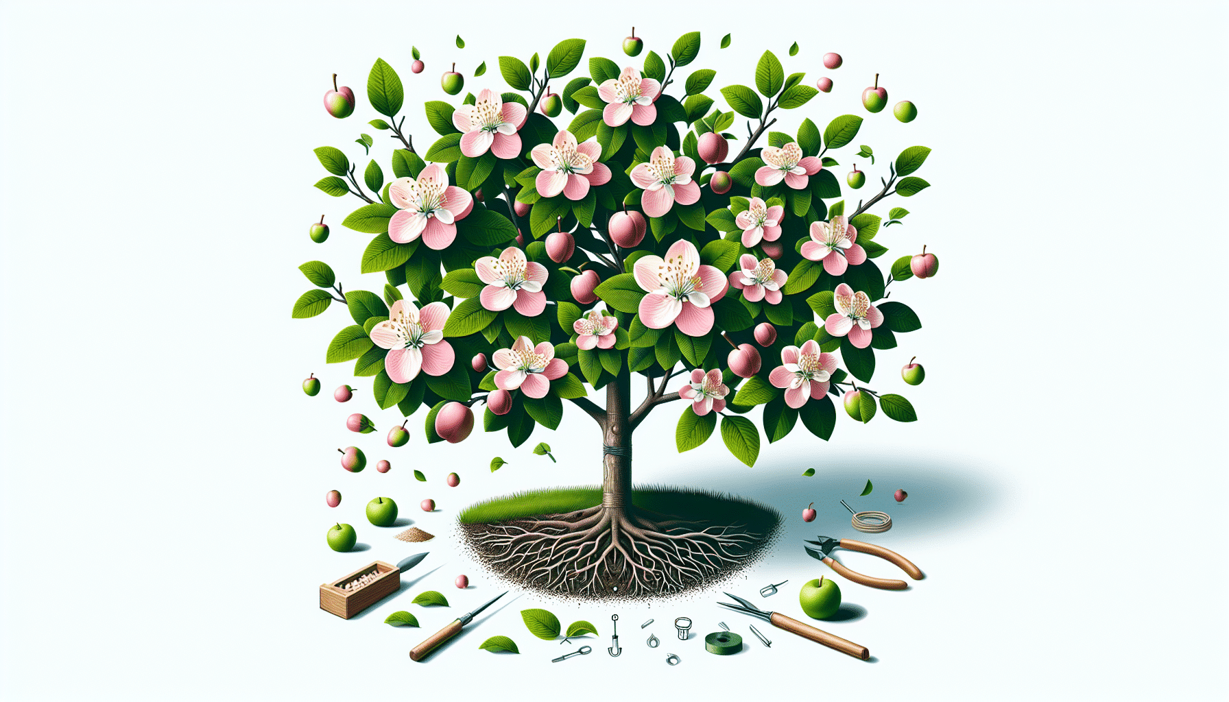 El Árbol Frutal Perfecto: Hermosura en Flor y Mantenimiento Sencillo para tu Jardín