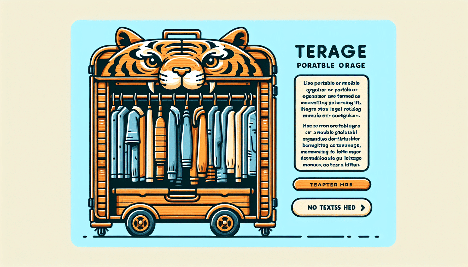 El Organizador Portátil de Tiger: La Clave para un Armario Impecable