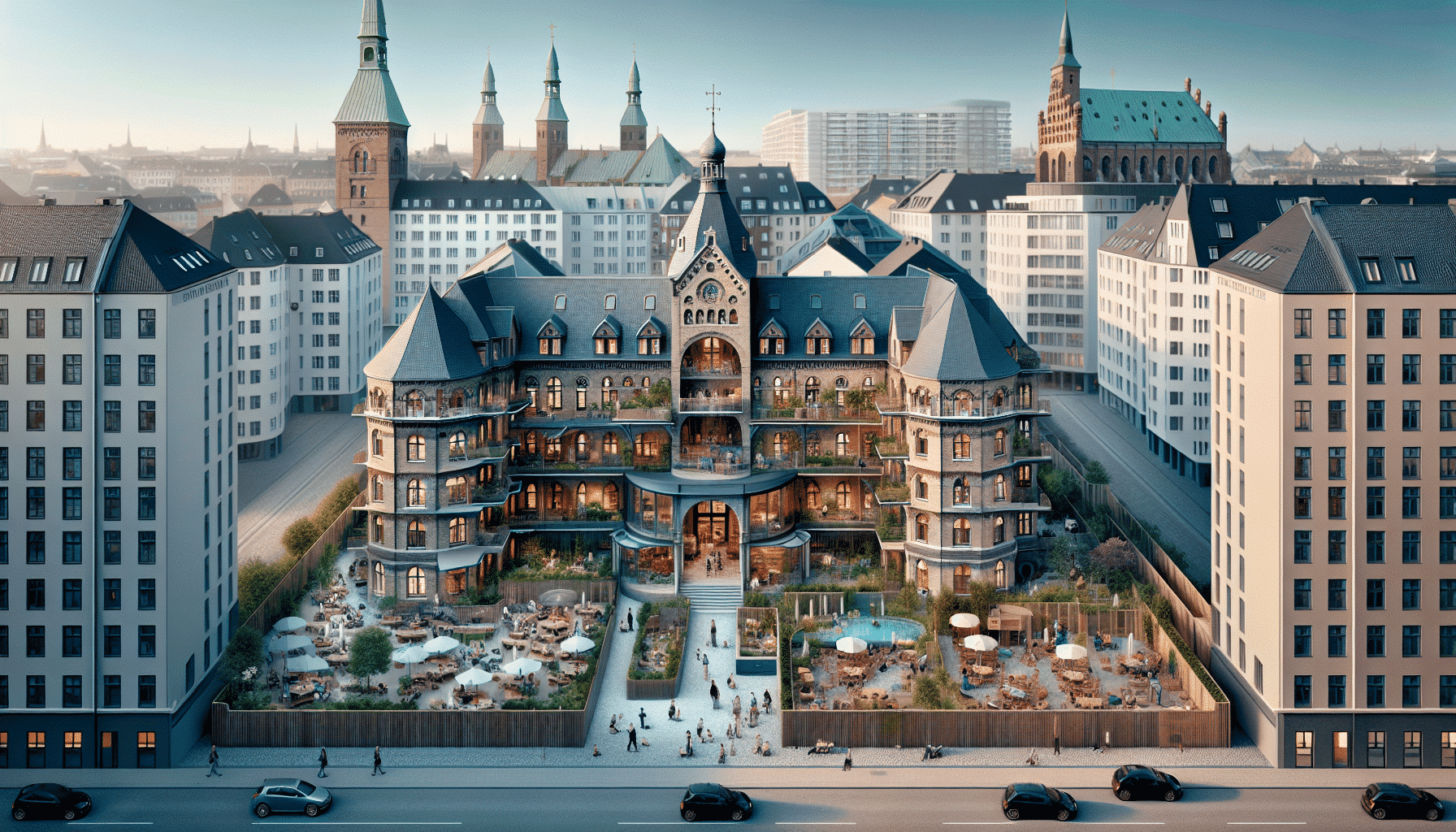 De Orfanato a Oasis de Estilo: La Evolución de Hotel Kanalhuset en Copenhague