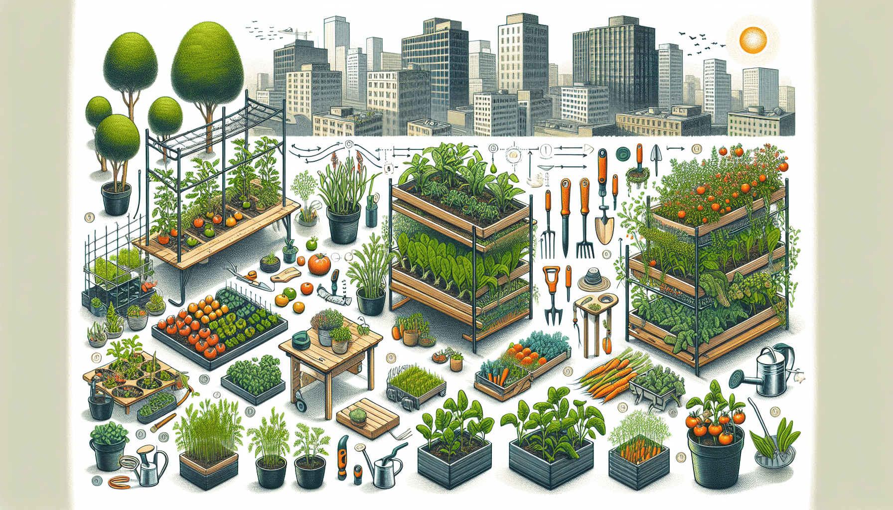 Cultiva Verduras Frescas Todo el Año: Secretos de un Huerto Urbano Exitoso