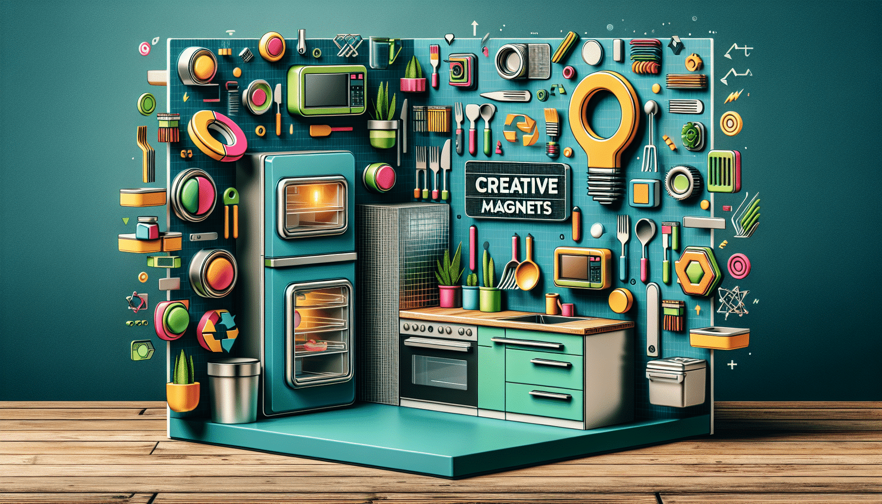 Imanes Creativos: Transformando el Diseño de Cocinas con Innovación