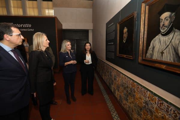 Inés Cañizares da a conocer «El diálogo entre dos gigantes del arte»: El Greco y Tintoretto en la exposición inaugurada hoy en Toledo.