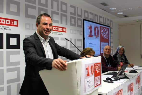 José Gutiérrez Expresa Su Gratitud por el Labor de CCOO en el Sector Educativo de Toledo