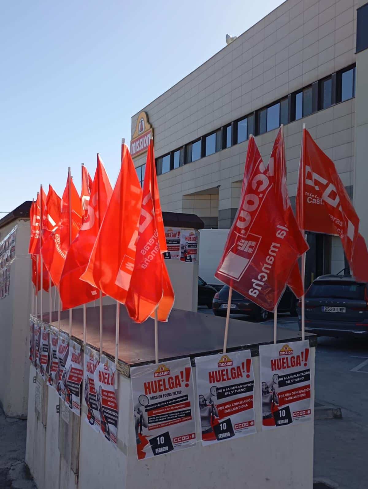 Plantilla de Mission Foods Toledo Anuncia Huelga Indefinida por Imposición de Nuevo Quinto Turno