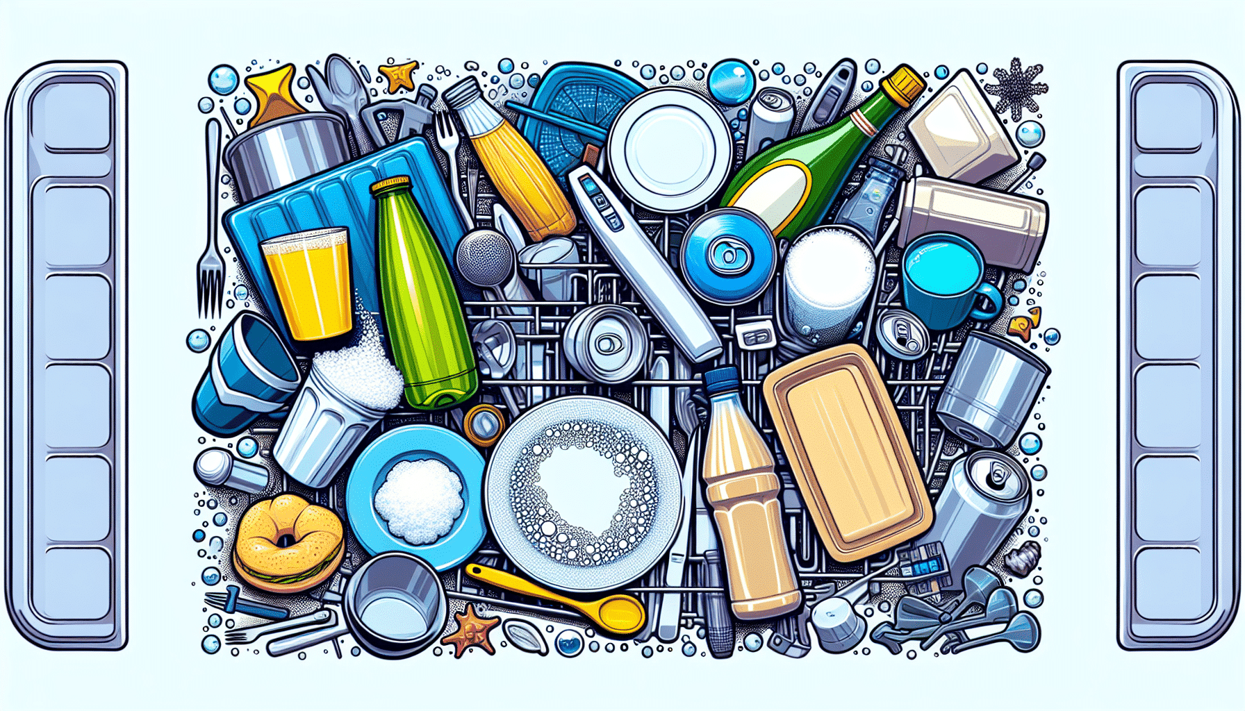 Descubre los Siete Objetos Inesperados que tu Lavavajillas Puede Limpiar Eficazmente