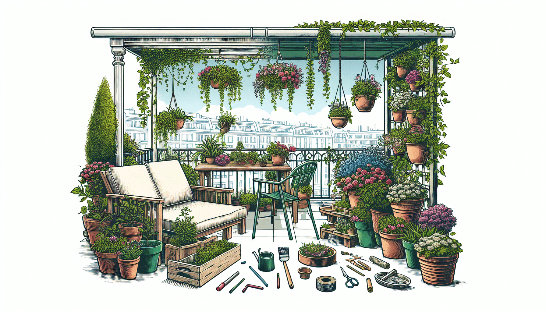 Convierte Tu Terraza en un Oasis Verde con Menos de 5 Euros