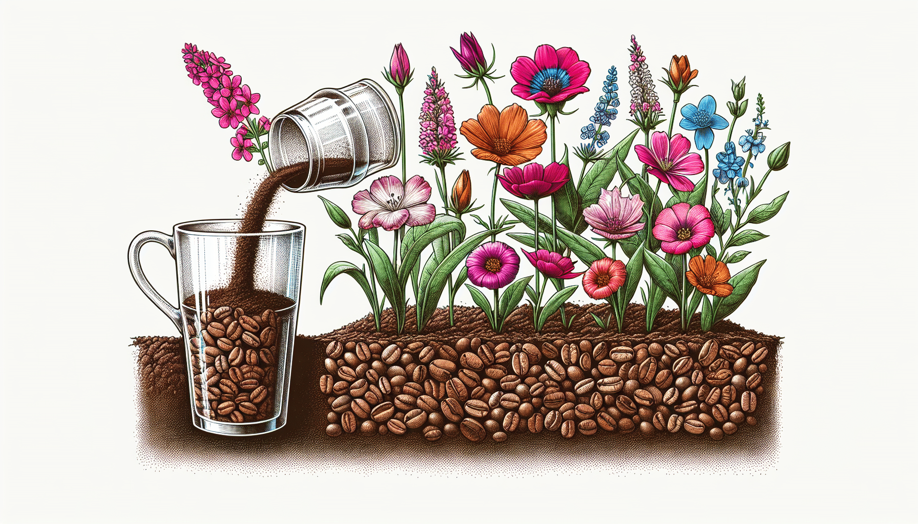 Reutiliza Posos de Café y Transforma tu Jardín en un Espectáculo Floral esta Primavera