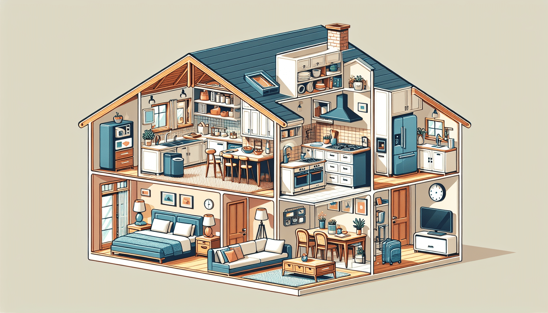 Hogar Completamente Amueblado y Equipado con Electrodomésticos: ¡Listo para Disfrutar!