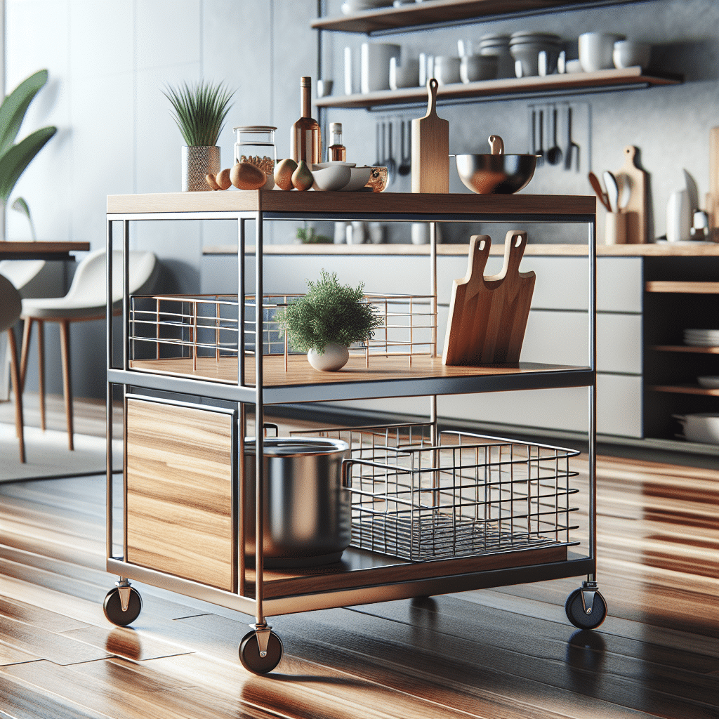 Carro de Cocina Multifuncional de Conforama: Optimiza Tu Espacio con Estilo