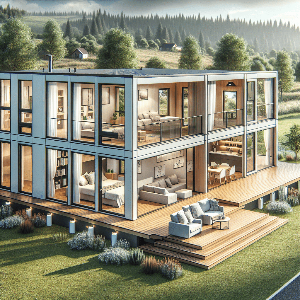 Hogar Prefabricado Completamente Amueblado para Cinco Personas por Solo 45.000 Euros