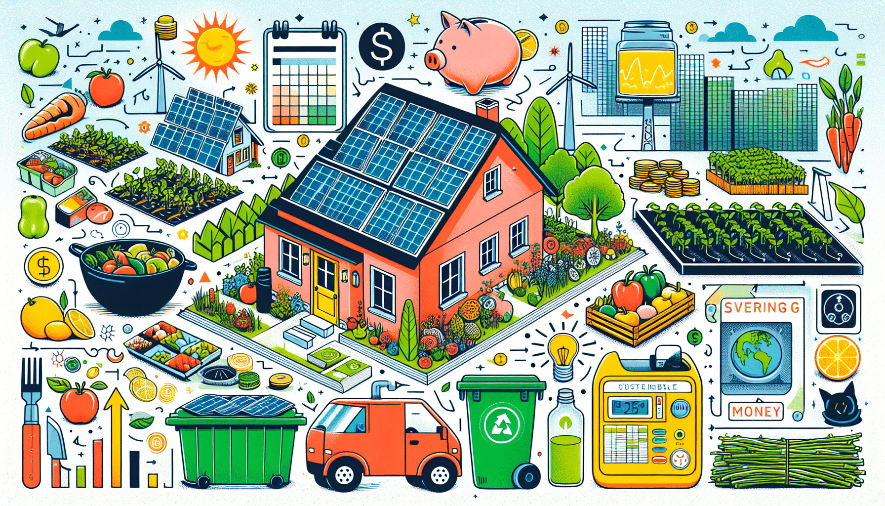 Viviendas Eco-Amigables: Estrategias para Minimizar el Desperdicio de Alimentos y Optimizar el Ahorro