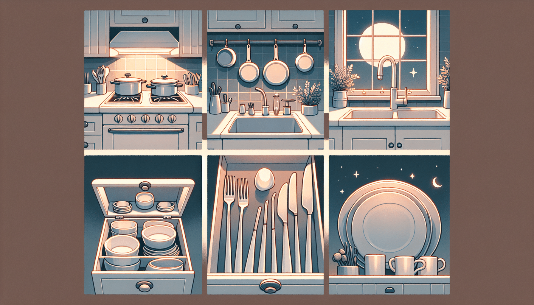 Disfruta de la Paz de una Cena con la Cocina Siempre Impecable