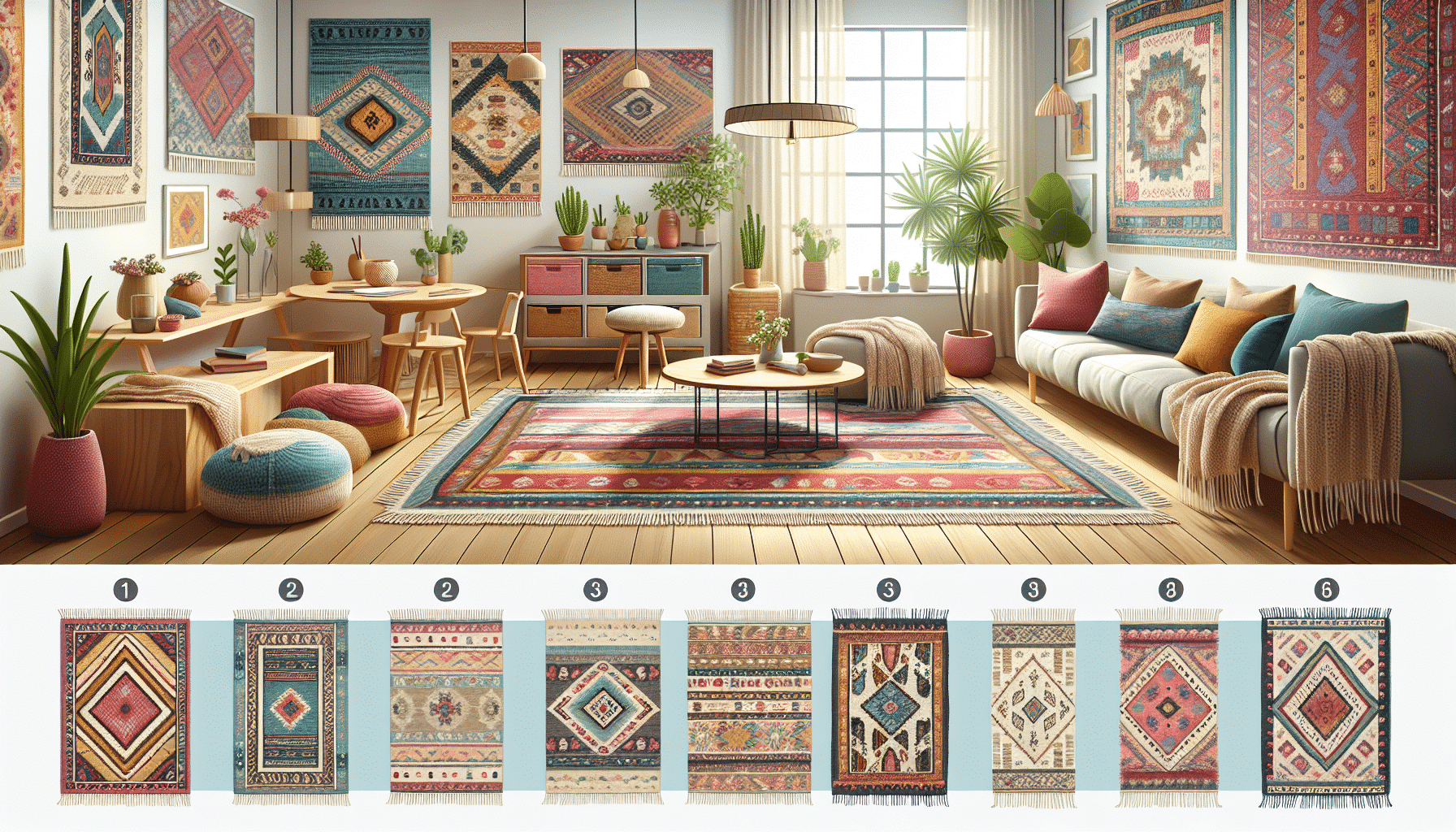 Guía Práctica: Cómo Incorporar Kilims en la Decoración de tu Casa