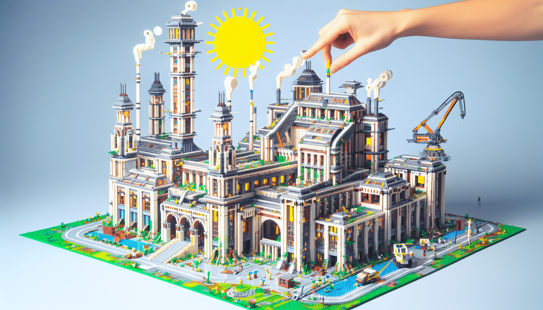 Reto Extremo: Creando un Colosal Edificio de Lego en Tiempo Récord