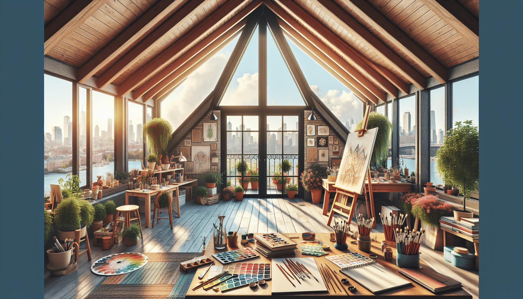 Vivir con Estilo: Ático Estudio de 30 m² con Terraza Encantadora