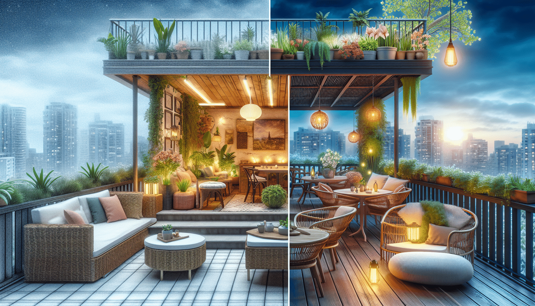 Transformación de Espacio: De Desolado a un Oasis en la Terraza