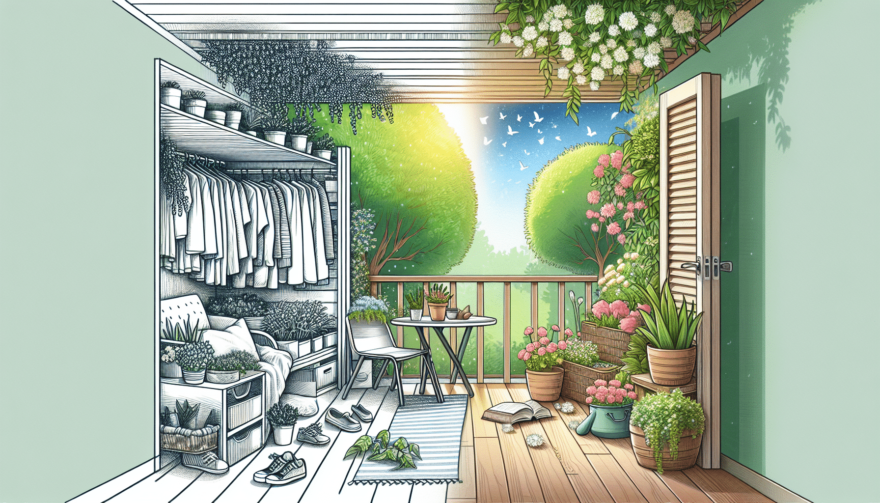 Transformación del Balcón: De Espacio Olvidado a Oasis Natural