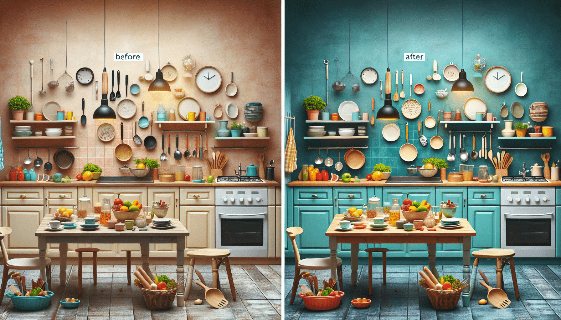 Transformación de una Cocina Abandonada en un Refugio Luminoso y Funcional