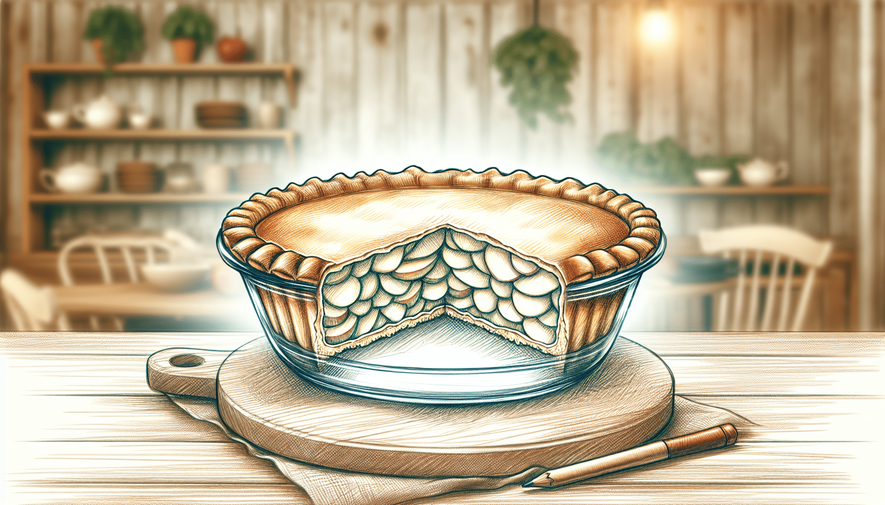 Sabores Secretos: El Encanto del Pastel de Manzana Invisible