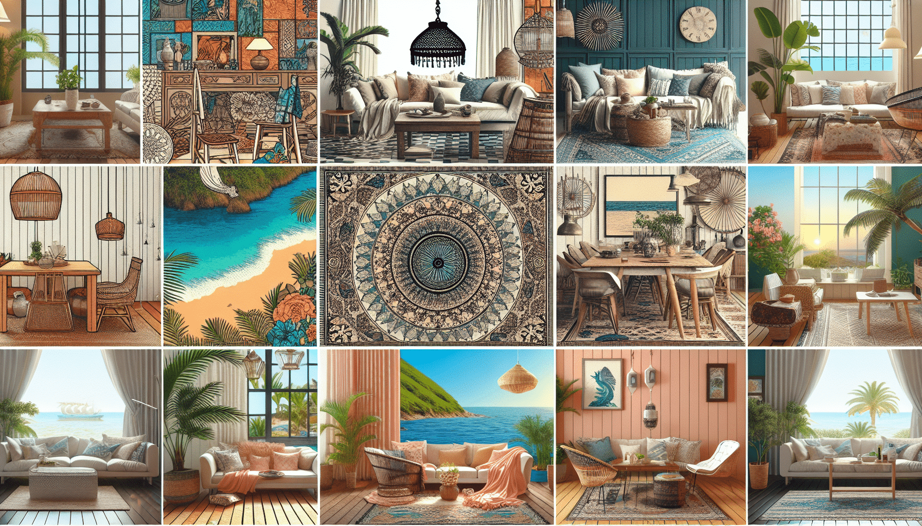 Explora las Tendencias de Decoración: Del Bohemio al Costero y Más Allá