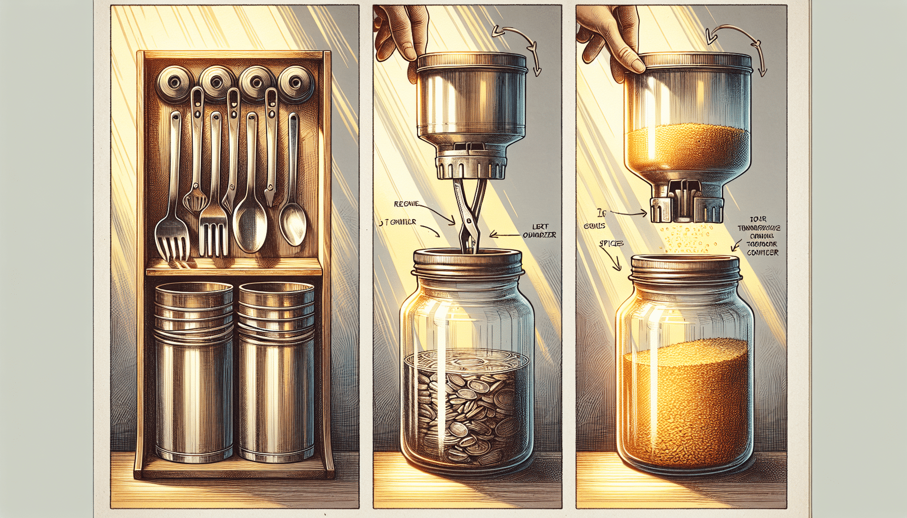 Organiza tu Cocina con Estilo: Dos Nuevas Formas de Reutilizar Envases