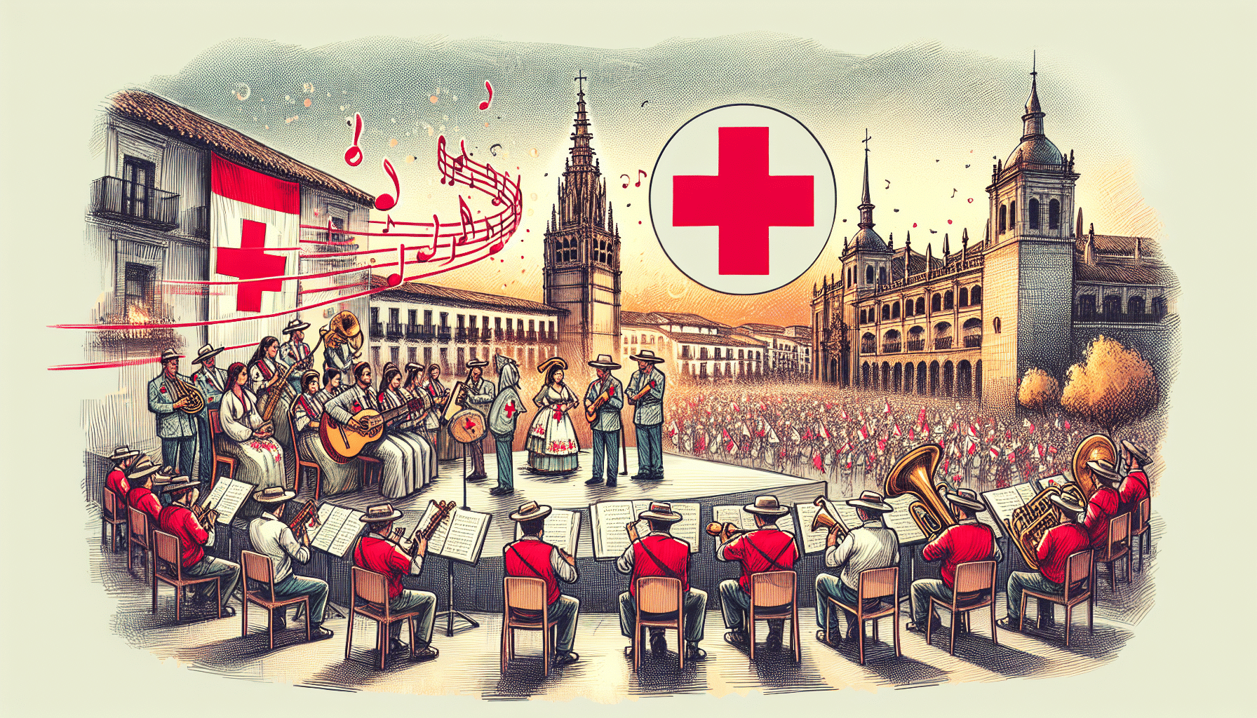 El Perdón y la Cruz Roja de Sevilla se suman al XIV Certamen Solidario de Bandas de Música de Toledo el 29 de marzo.