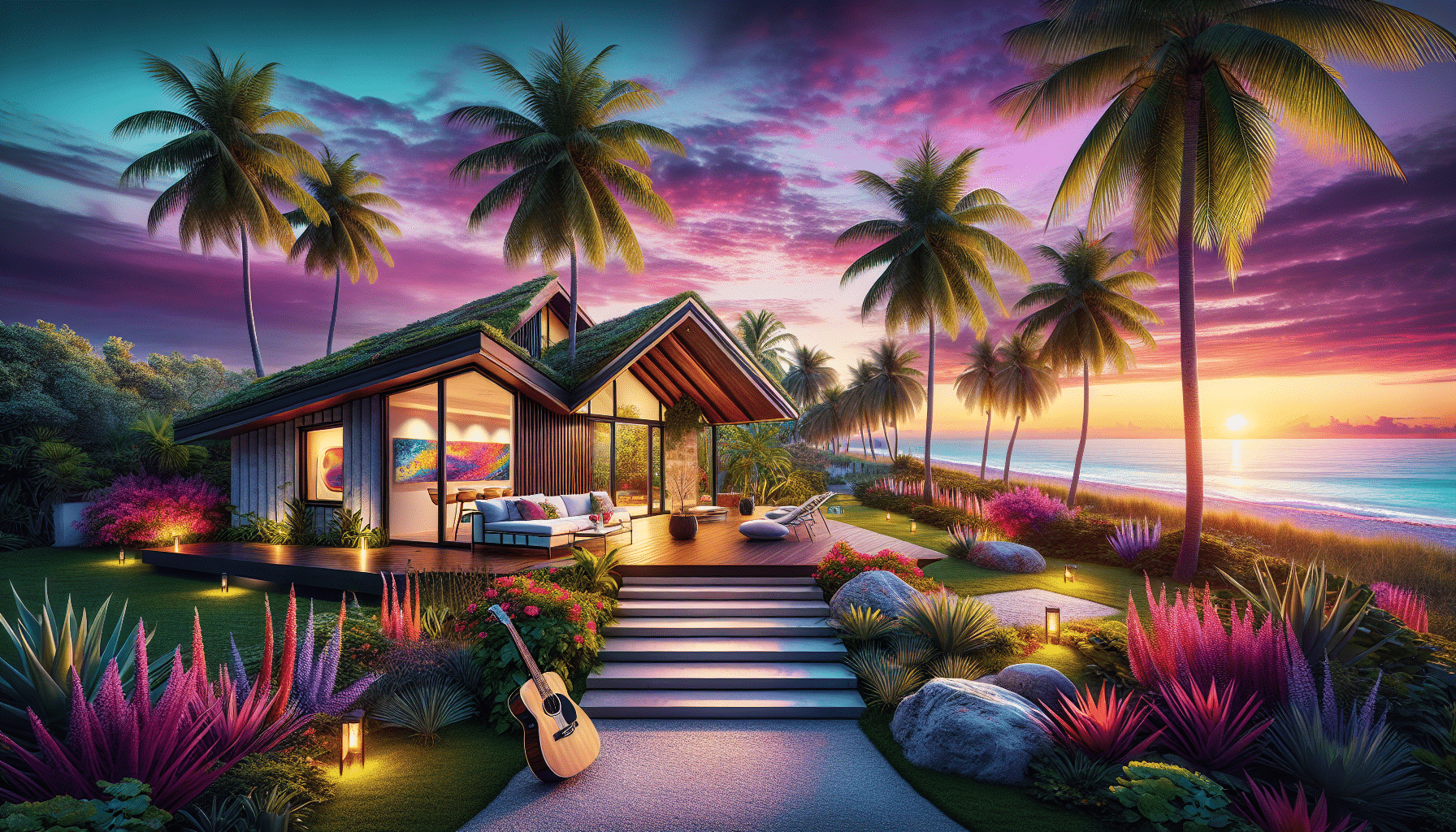 El Oasis de Alejandro Sanz en Miami: Un Refugio de Inspiración y Tranquilidad