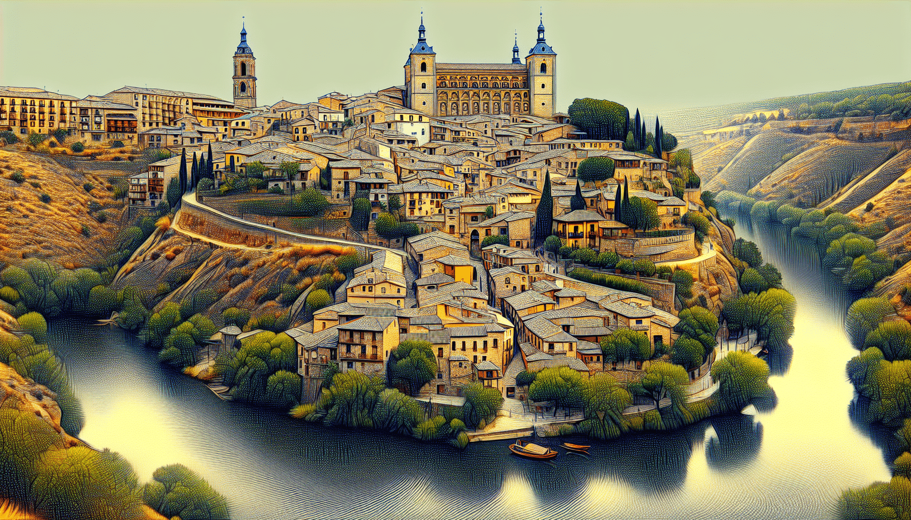 Lucas: Vida en El Sereno Pueblo de Toledo, a Solo 45 Minutos de Madrid