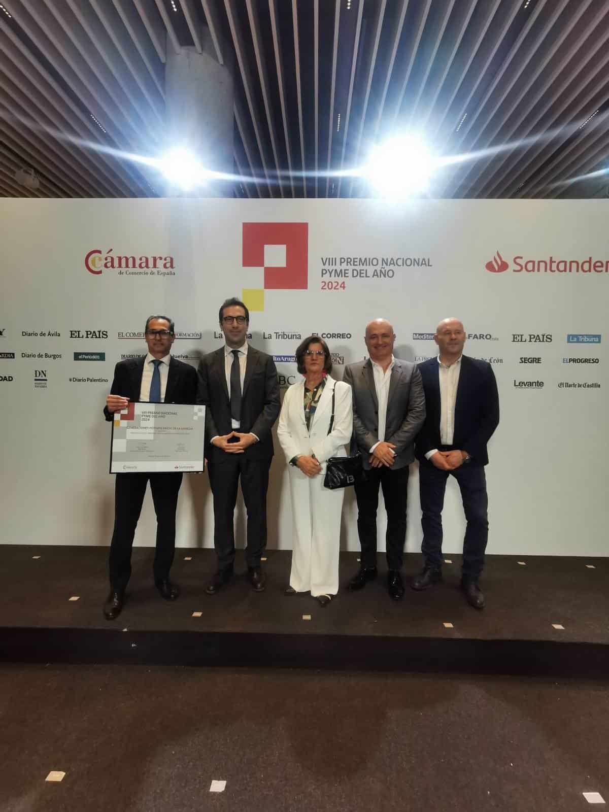 GFM de Toledo alcanza la final del VIII Premio Nacional Pyme del Año 2024 gracias a su destacada trayectoria empresarial.