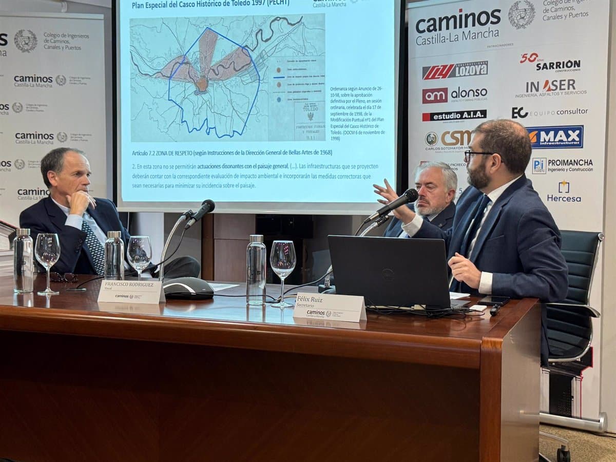 Ingenieros de C-LM sugieren la construcción de un túnel para el AVE en Toledo Central y el reubicado de la estación a Toledo Exterior.