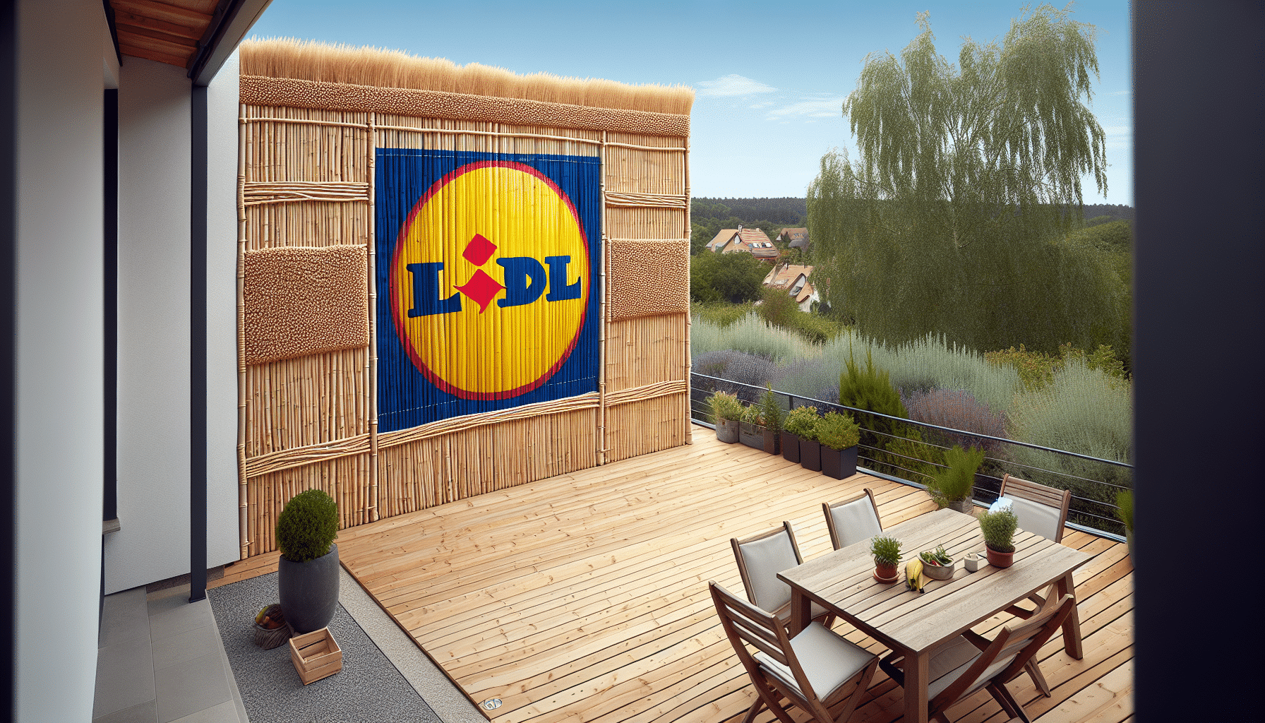 Resguarda Tu Intimidad con el Nuevo Cañizo Natural de Lidl para Terrazas