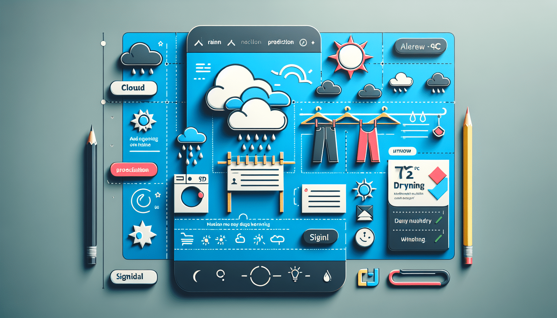 App de Pronóstico de Lluvias: Ahorra Tiempo al Tender tu Ropa