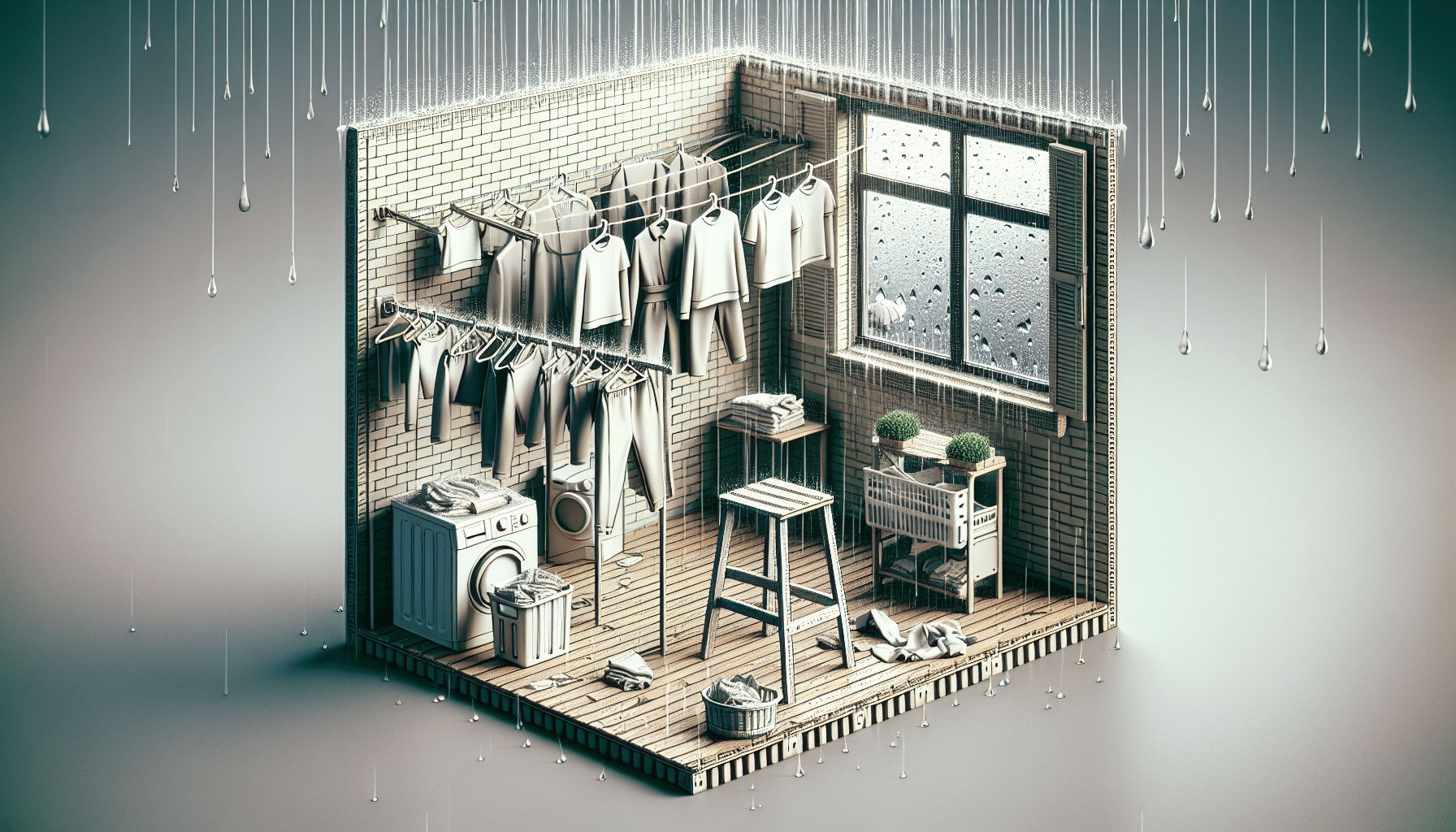 Secado Rápido: Ideas para Secar Ropa en Días Lluviosos Sin Perder Espacio