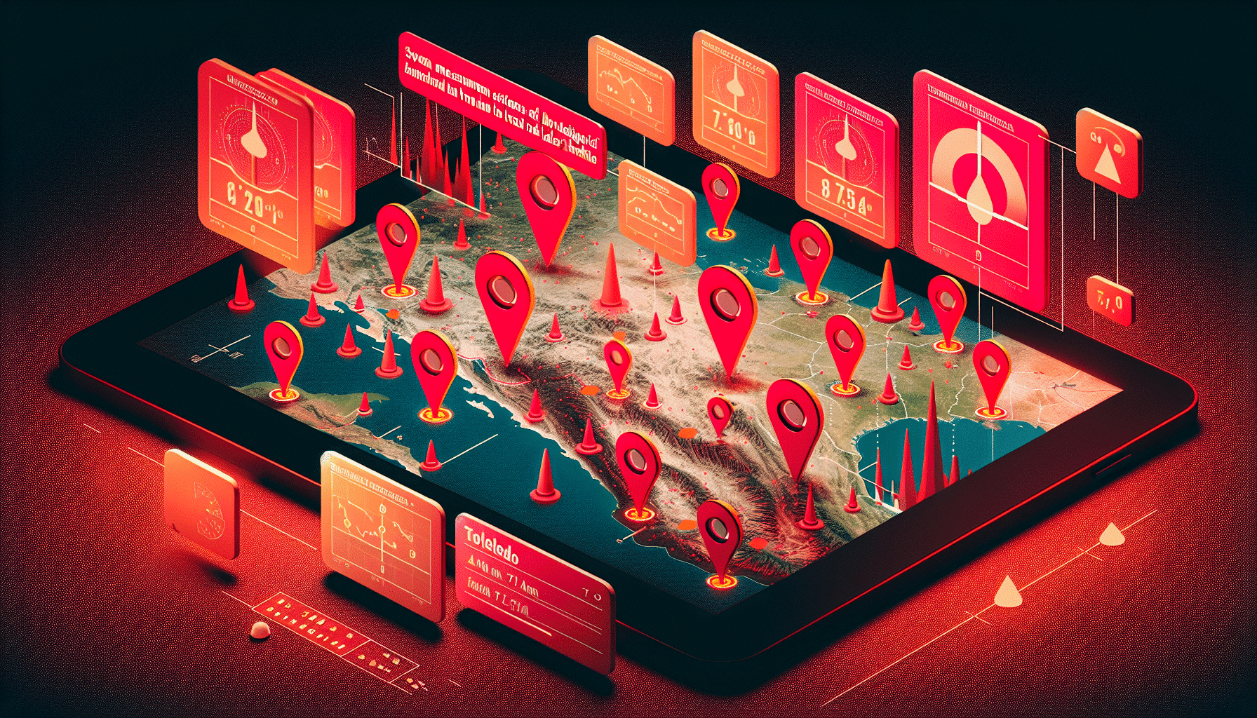 Siete estaciones de aforo de la CHT en Guadalajara y dos en Toledo alcanzan el umbral de alerta roja.