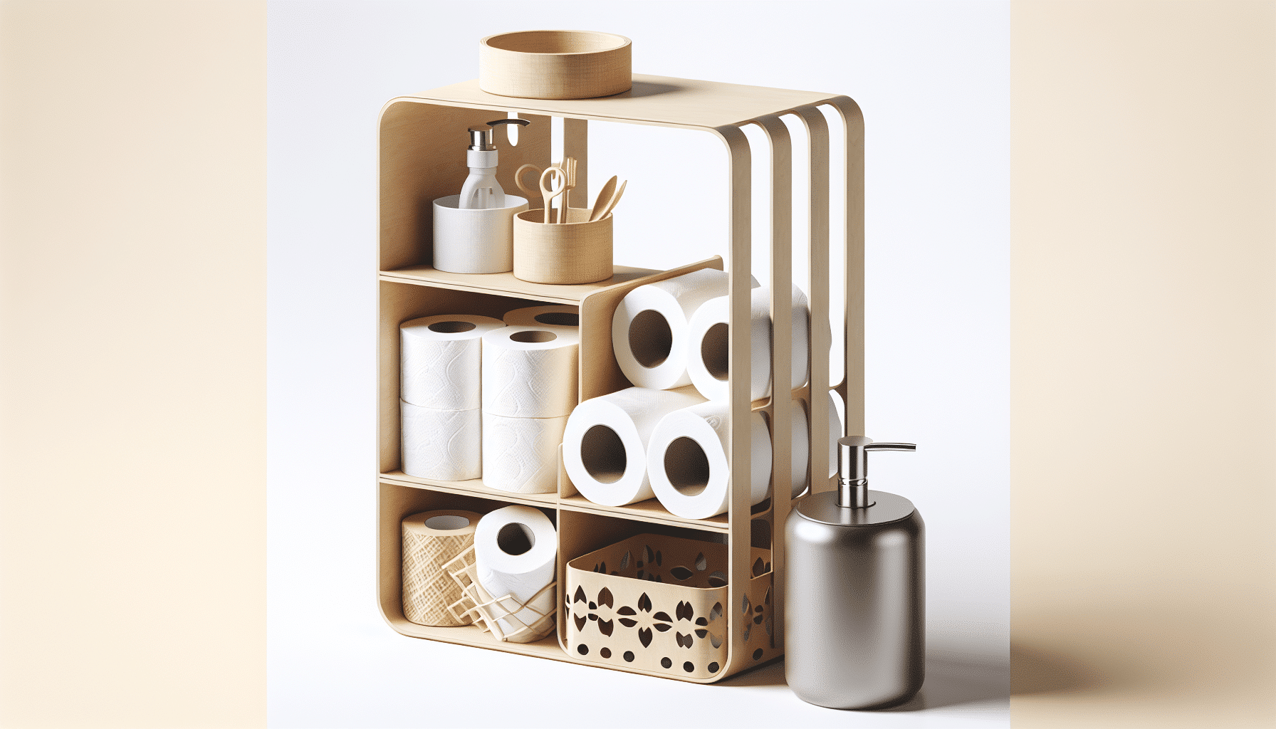 Optimiza tu Baño: La Innovadora Propuesta de JYSK para Almacenar Papel Higiénico con Elegancia