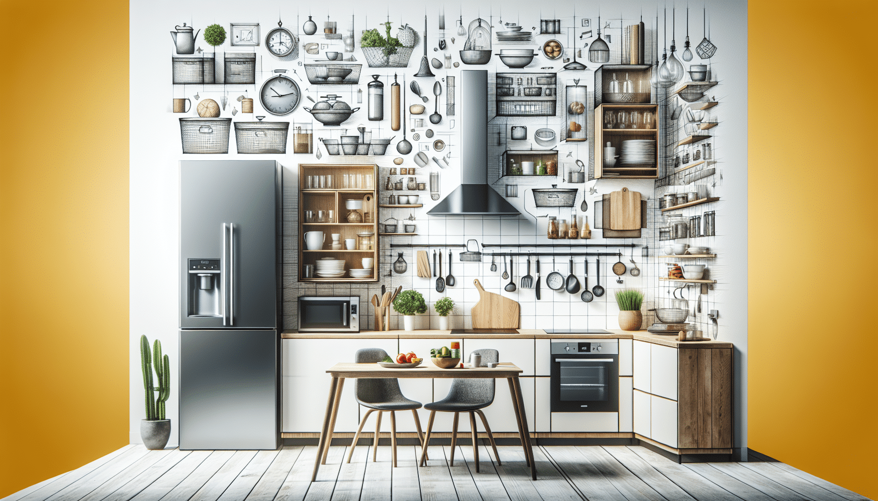 Optimización Inteligente: Transformando Cocinas en Espacios Libres de Desorden