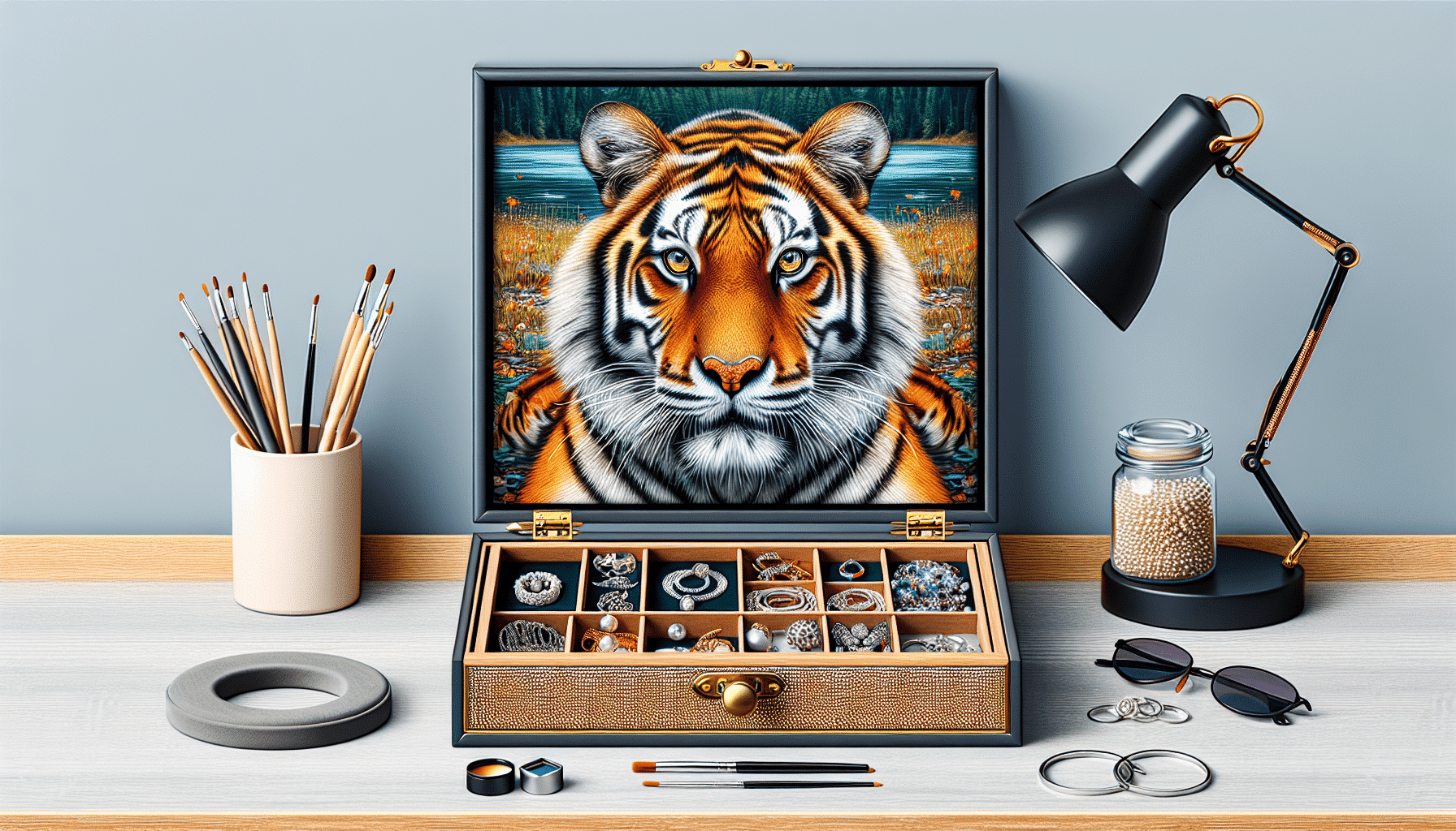 Transforma Tu Mesita de Noche con el Elegante Joyero Portátil de Tiger por Solo 4 Euros