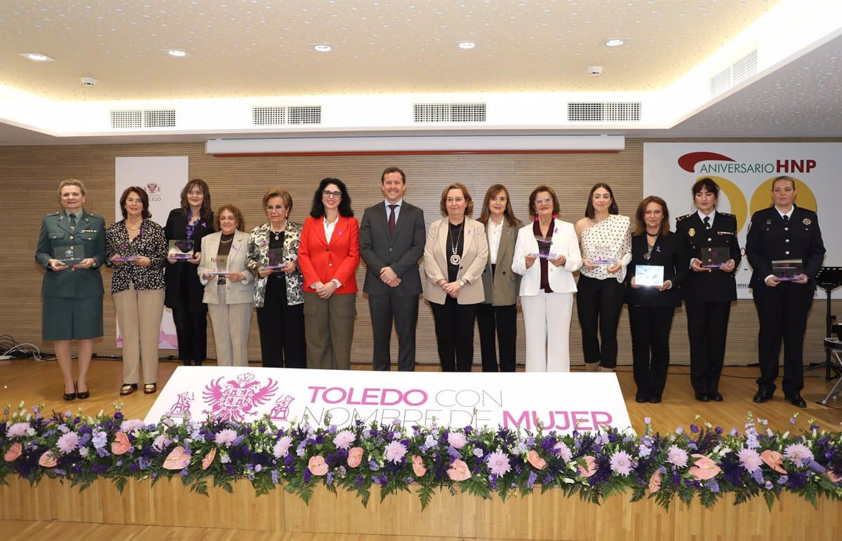 Toledo homenajea a diez mujeres valientes que rompen barreras y sirven de inspiración para la sociedad.