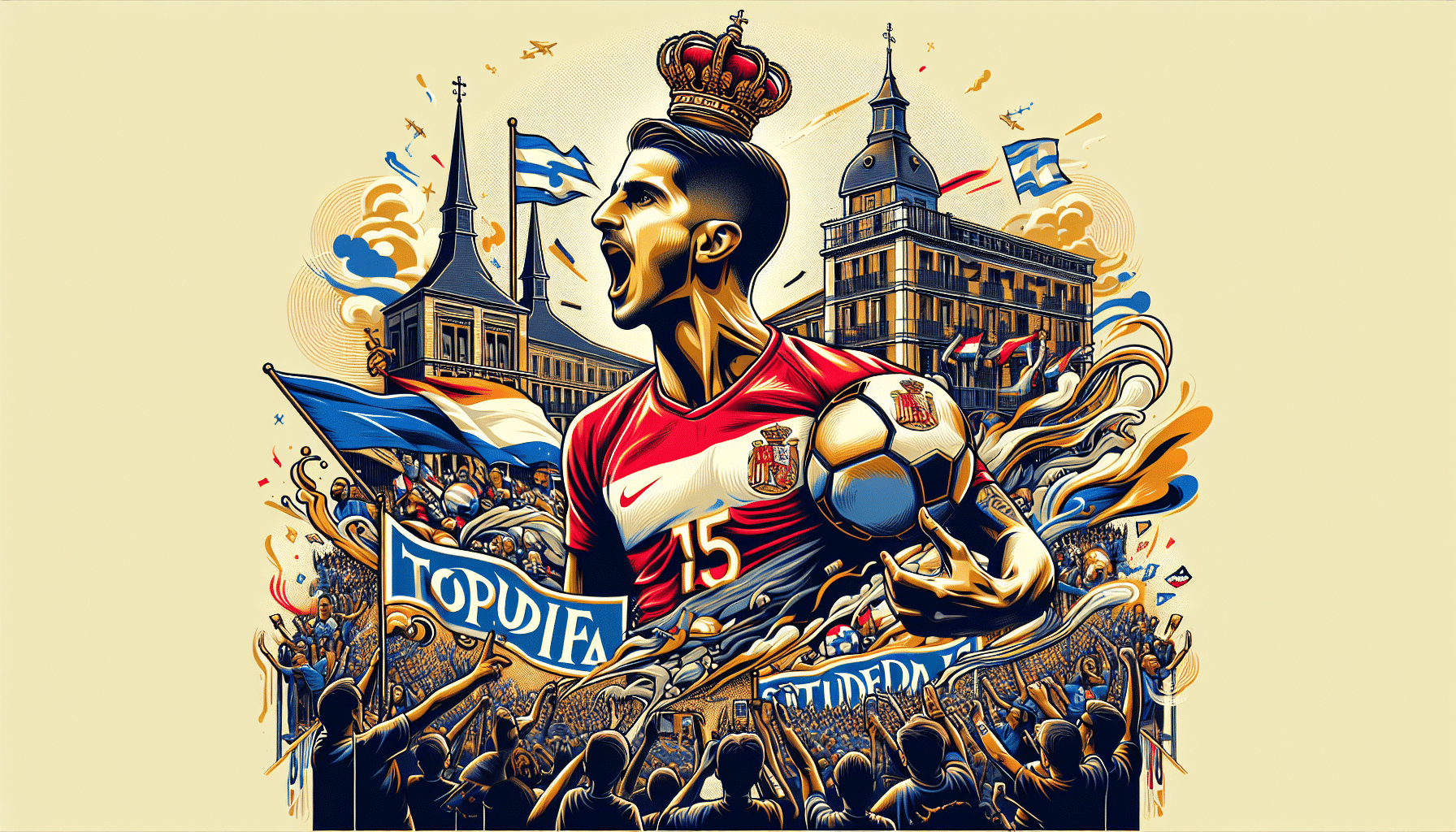 Topuria, conmovido al recibir un paseo en su honor en Toledo