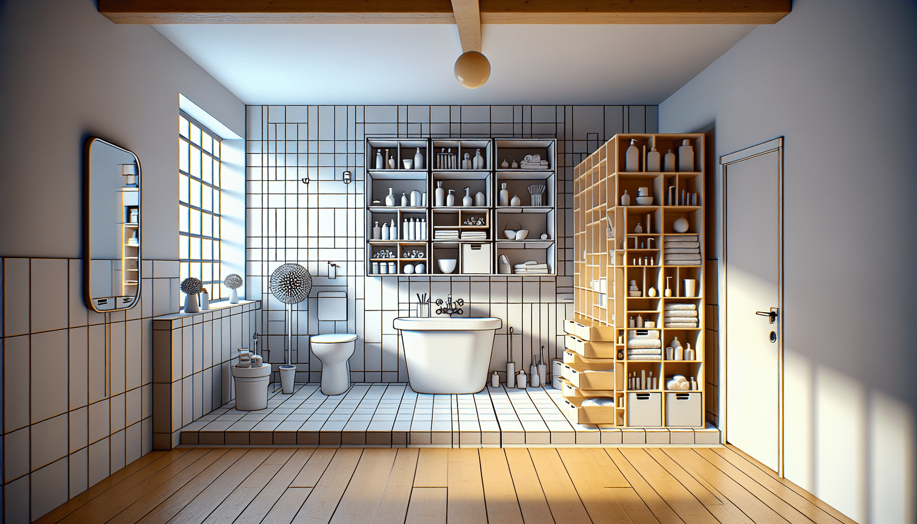 Optimiza Tu Baño: Soluciones de Almacenamiento Bauhaus para un Espacio Funcional y Elegante